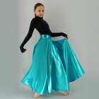 Turkusowa spódnica do Paso Doble